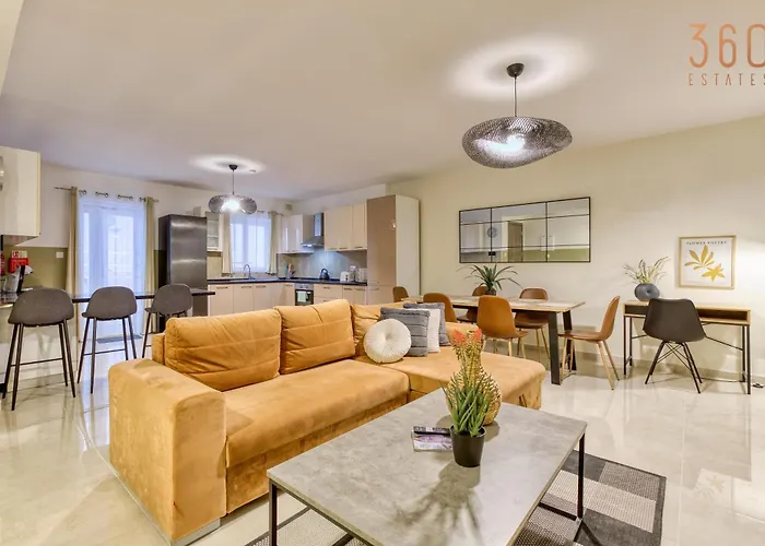 A Beautiful, Designer 3br In St Julians By 360 Estates アパート *